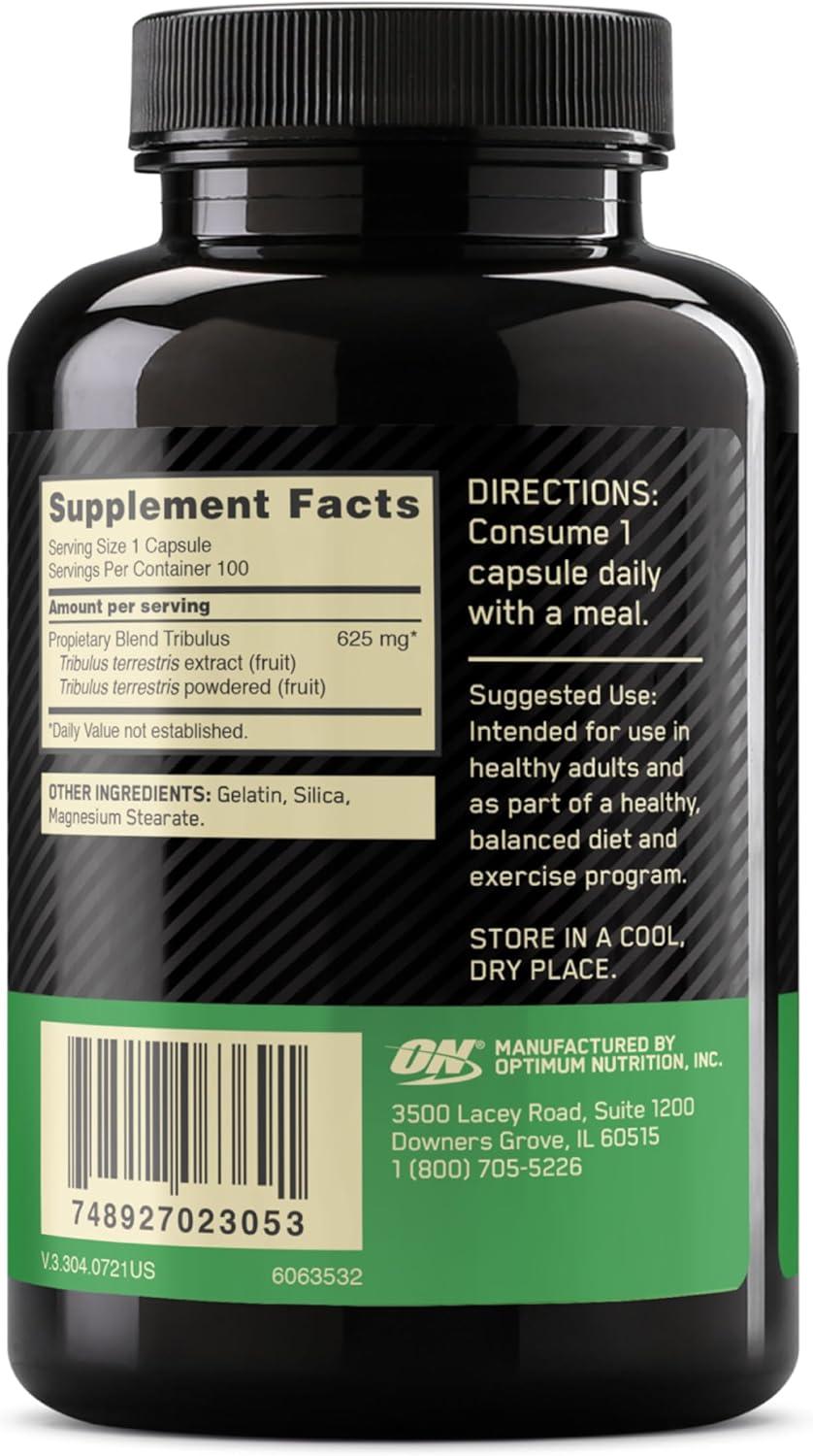 image:imageOptimum Nutrition Tribulus Terrestris 625mg 100 Capsules