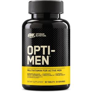 image:imageOptimum Nutrition OptiMen Vitamin C Zinc and Vitamin D E B12 for Immune Support Mens Daily Multivitamin Supplement 90 Count Packaging May VaryOpti Men