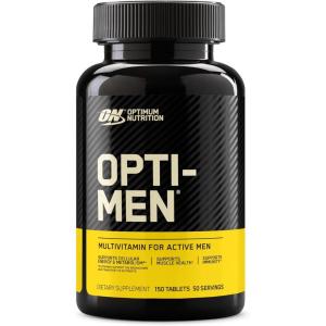 image:imageOptimum Nutrition OptiMen Vitamin C Zinc and Vitamin D E B12 for Immune Support Mens Daily Multivitamin Supplement 90 Count Packaging May VaryTablets