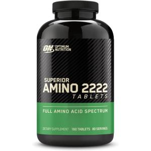 image:imageOptimum Nutrition Superior Amino 2222 Tablets Complete Essential Amino Acids EAAs 160 CountUnflavored