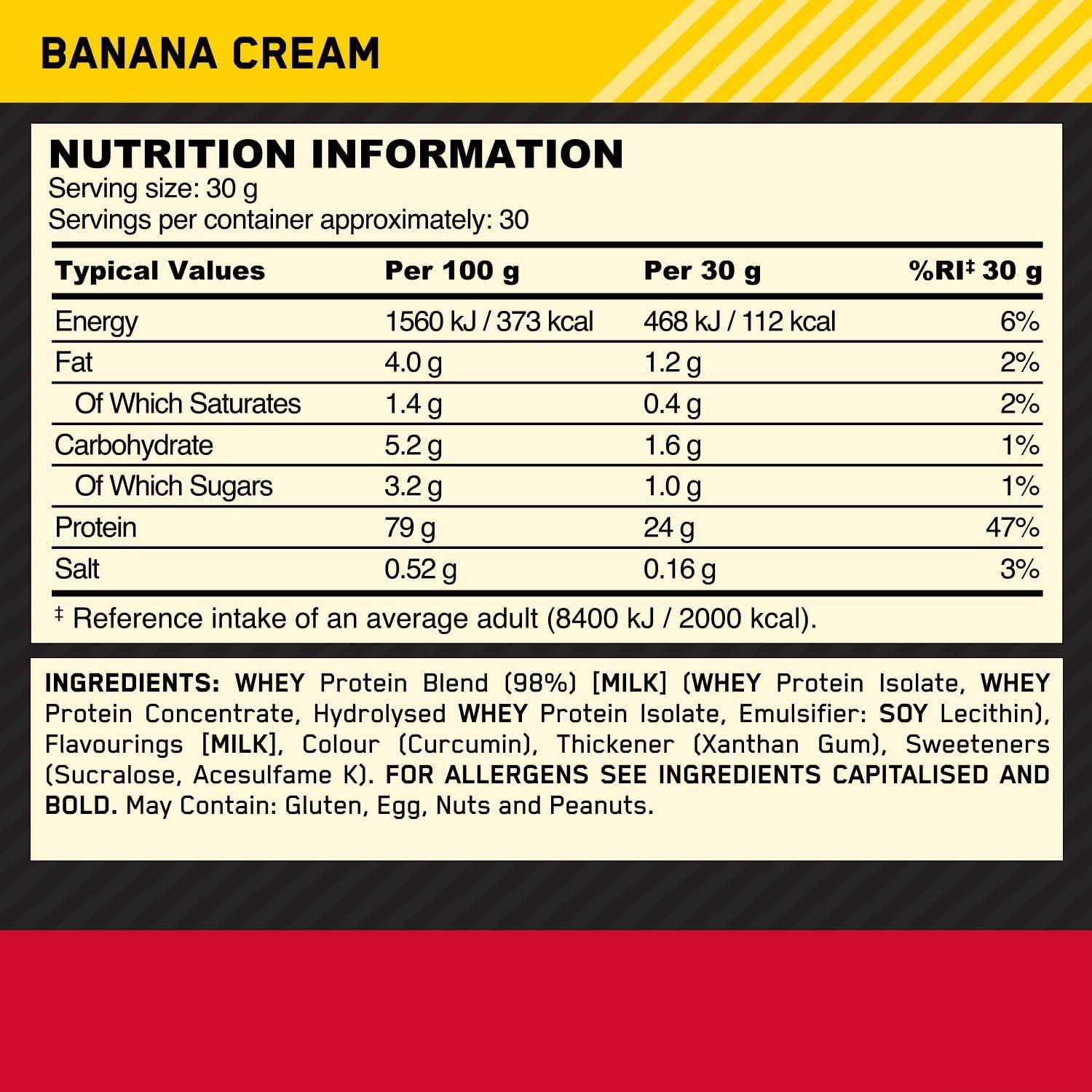 image:imageOptimum Nutrition Gold Standard 100 Whey Protein Powder Double Rich Chocolate 5 Pound Packaging May VaryBanana Cream