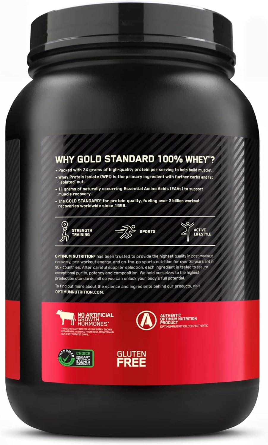 image:imageOptimum Nutrition Gold Standard 100 Whey Protein Powder Double Rich Chocolate 5 Pound Packaging May VaryBanana Cream