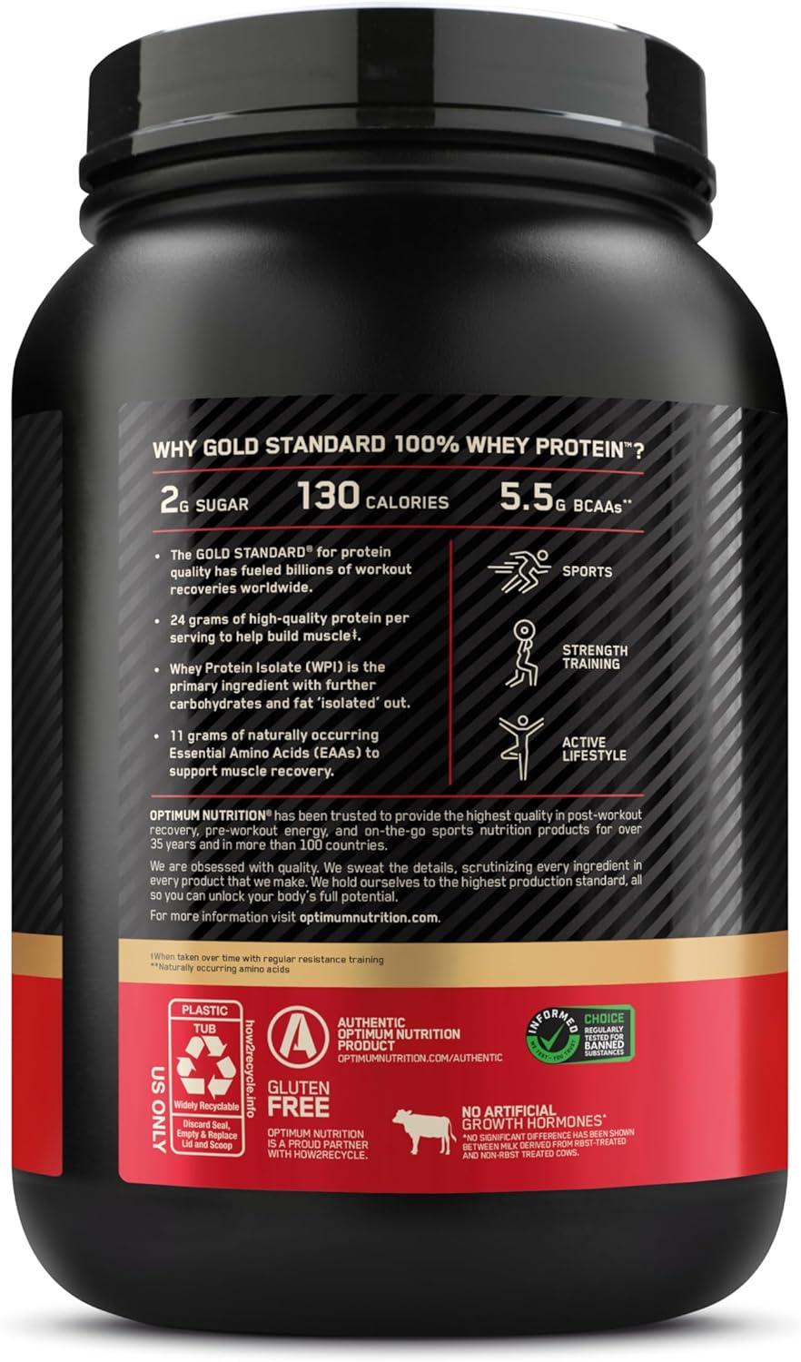 image:imageOptimum Nutrition Gold Standard 100 Whey Protein Powder Double Rich Chocolate 5 Pound Packaging May VarySmores