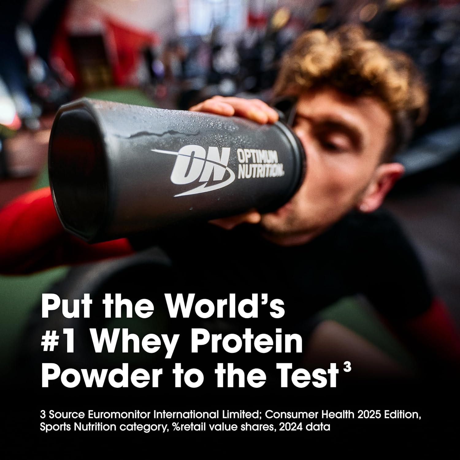 image:imageOptimum Nutrition Gold Standard 100 Whey Protein Powder Double Rich Chocolate 5 Pound Packaging May VaryStrawberry Banana