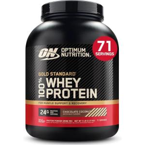 image:imageOptimum Nutrition Gold Standard 100 Whey Protein Powder Double Rich Chocolate 5 Pound Packaging May VaryChocolate Coconut