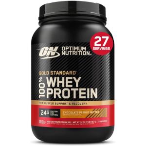 image:imageOptimum Nutrition Gold Standard 100 Whey Protein Powder Double Rich Chocolate 5 Pound Packaging May VaryChocolate Peanut Butter