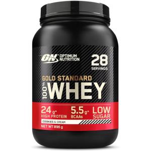 image:imageOptimum Nutrition Gold Standard 100 Whey Protein Powder Double Rich Chocolate 5 Pound Packaging May VaryCookies  Cream