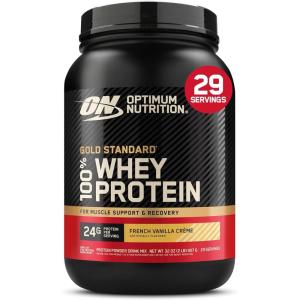 image:imageOptimum Nutrition Gold Standard 100 Whey Protein Powder Double Rich Chocolate 5 Pound Packaging May VaryFrench Vanilla Crme