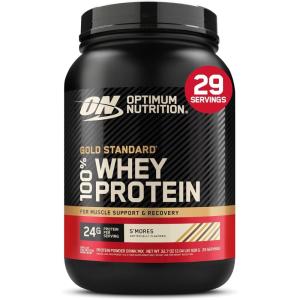 image:imageOptimum Nutrition Gold Standard 100 Whey Protein Powder Double Rich Chocolate 5 Pound Packaging May VarySmores