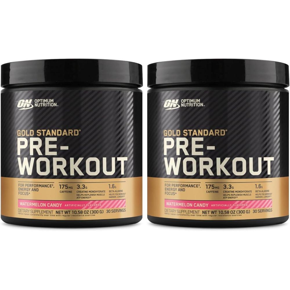 image:imageOptimum Nutrition Gold Standard PreWorkout Vitamin D for Immune Support with Creatine BetaAlanine and Caffeine for Energy Keto Friendly Blueberry Lemonade 30 Servings Packaging May VaryWatermelon