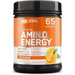 image:imageOptimum Nutrition Amino Energy  Pre Workout with Green Tea BCAA Amino Acids Keto Friendly Green Coffee Extract Energy Powder  Blue Raspberry 65 Servings Packaging May VaryOrange